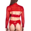 Naughty Thoughts XXX Rated See Through Garter Belt - Red -Clothing Store XXXSinnerRedGarterback2 695c8efd 04dc 438e 91fd c3f0d11ddf0c