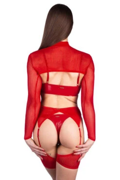 Naughty Thoughts XXX Rated See Through Garter Belt - Red -Clothing Store XXXSinnerRedGarterback 324e8ef4 2516 4b66 bc10 a221a52ccf5b