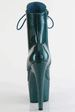Pleaser USA Adore-1020GP 7inch Pleaser Boots - Teal Glitter -Clothing Store adore 1020gp tlg m09