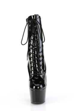Pleaser USA Adore-1040WR 7inch Pleaser Boots - Holographic Black -Clothing Store adore 1040wr hg bhg m01