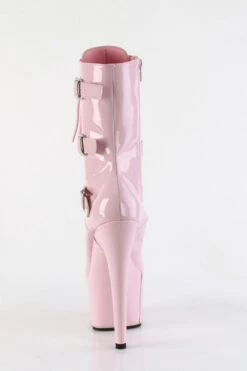 Pleaser USA Adore-1043 7inch Pleaser Boots - Patent Baby Pink -Clothing Store adore 1043 bp m09
