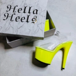 Hella Heels Classic Gloss 7inch Stilettos - Rhylie -Clothing Store ashton coco leonie rhylie 6 7 25