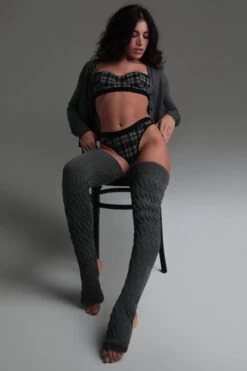 Rolling Alpha Cheeky Shorts - Tartan -Clothing Store day02rolling0931 2