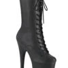 Pleaser USA Flamingo-1050WR 8inch Pleaser Boots - Matte Black -Clothing Store flamingo 1050 bpu