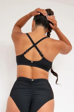 Lunalae Gigi Top - Recycled Black -Clothing Store gigi5