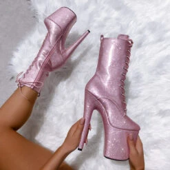 Hella Heels The Glitterati 8inch Boots - Sugarbaby -Clothing Store glitter 4 b5fbf627 345f 4188 8128 cf87a47809cb