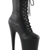 Pleaser USA Infinity-1020 9inch Pleaser Boots - Matte Black -Clothing Store infinity 1020 bfl1