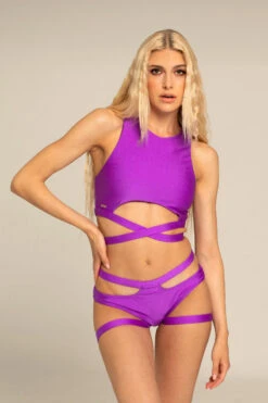 Paradise Chick Miami Wrap Top - Grape -Clothing Store miamiwrap gartergrape b8f9a0b0 e344 4212 9c2c f44924cf392c