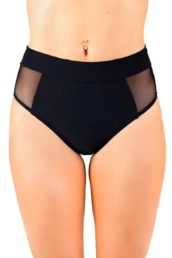 Dragonfly Molly Shorts - Black Mesh -Clothing Store msb