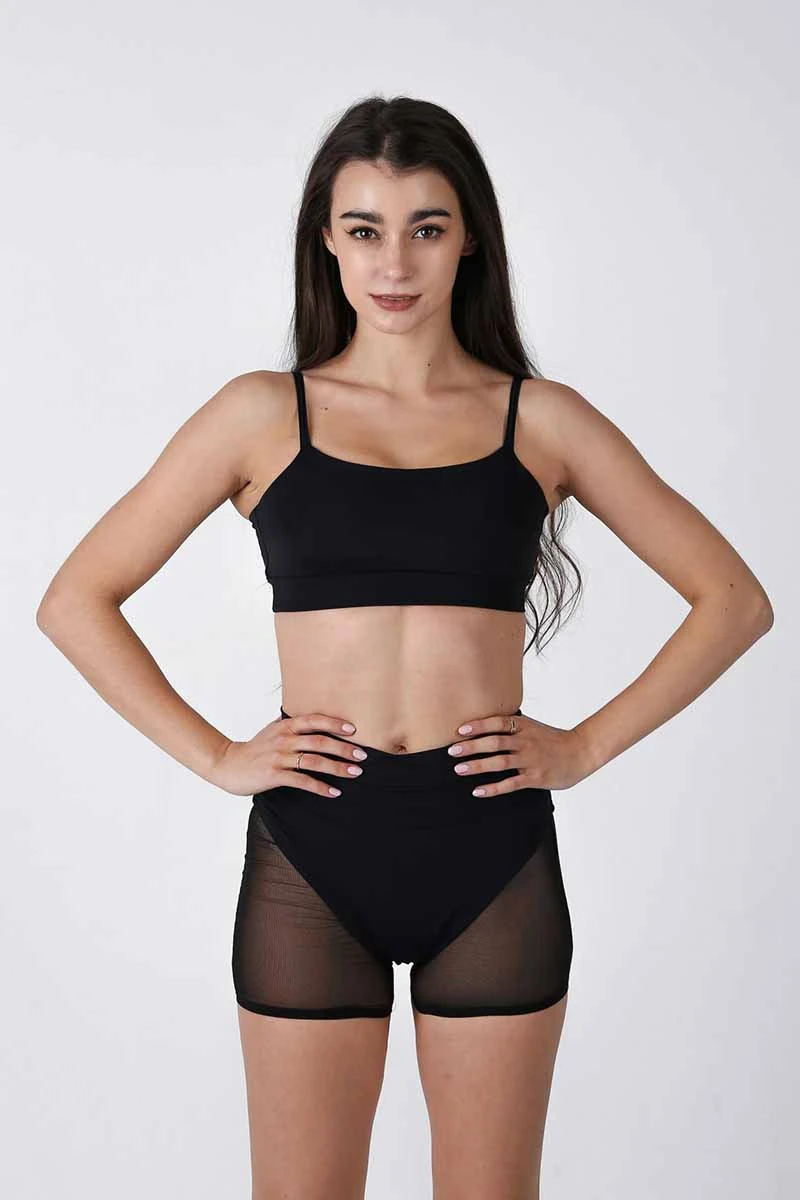 REV ACTIV Pleasure Shorts - Black Mesh 3 REV ACTIV Pleasure Shorts - Black Mesh