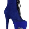 Pleaser USA Shoe Protectors - Royal Blue Lycra -Clothing Store psp rybllyr