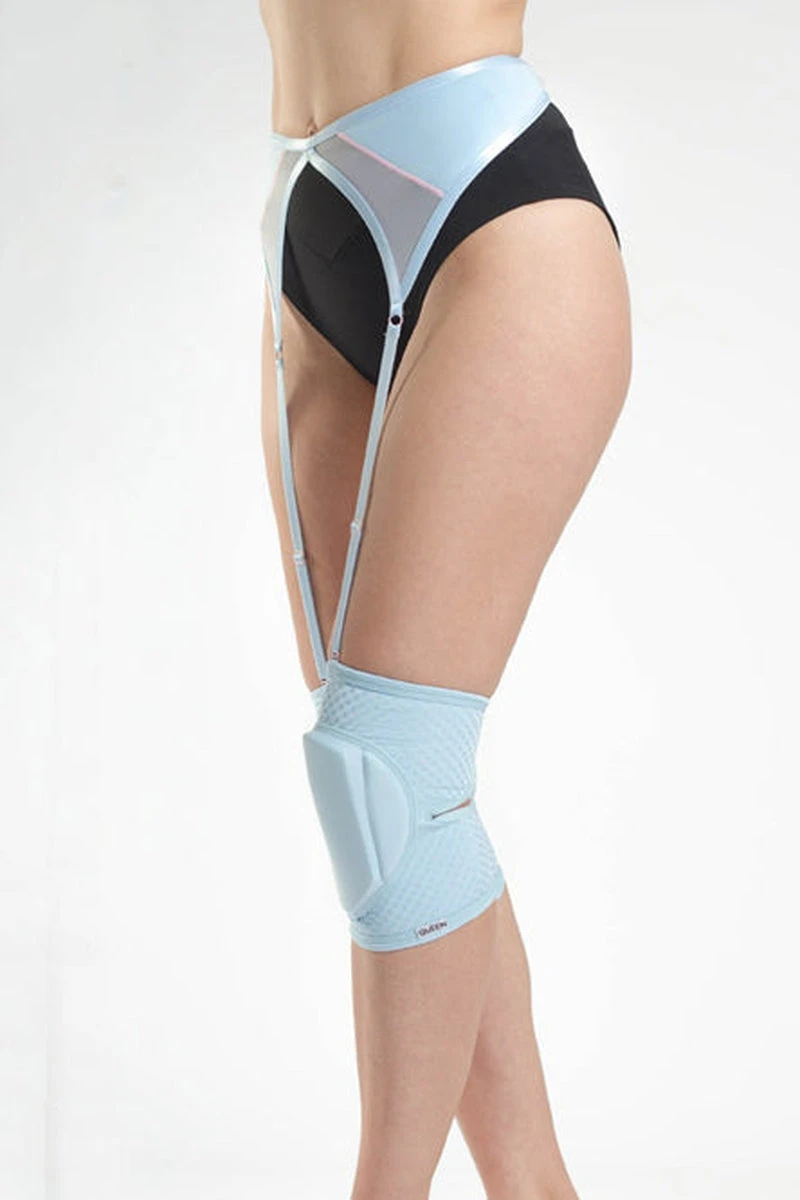 Queen Garter Belt - Sweet Blue 6 Queen Garter Belt - Sweet Blue - Image 4