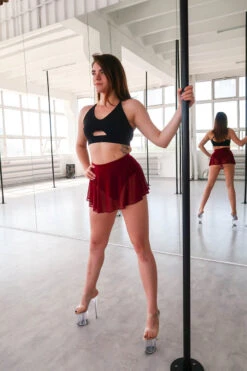 REV ACTIV Mesh Skirt Bottoms- Wine 15 REV ACTIV Mesh Skirt Bottoms- Wine -Clothing Store rev3 1