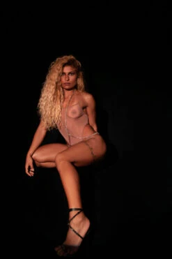 Rolling Astral Body Chain - Crystal -Clothing Store rollings0530