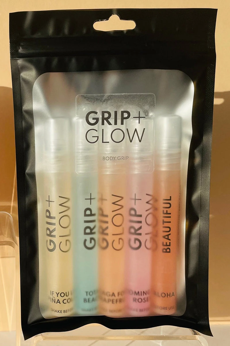 Grip + Glow Body Grip & Skincare Sample Packs (5 X10ml) 3 Grip + Glow Body Grip & Skincare Sample Packs (5 X10ml)