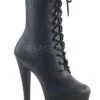 Pleaser USA Sky-1020 7inch Pleaser Boots - Matte Black -Clothing Store sky 1020 bpu
