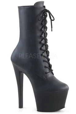 Pleaser USA Sky-1020 7inch Pleaser Boots - Matte Black