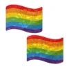 Pastease Waving Flag Nipple Pasties - Gay Rainbow -Clothing Store slice10 79db843d 16a5 4728 a414 18b2eef5f588