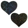 Pastease Heart Nipple Pasties - Black Sparkle -Clothing Store slice1 1fe36be7 1dba 43a8 ae26 ec20bc7c20bd