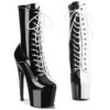 Pleaser USA Adore-1040TT 7inch Pleaser Boots - Patent Black/White -Clothing Store slice1 6b9fd0fc 5fb4 4cfe a60c c5c7194301c9