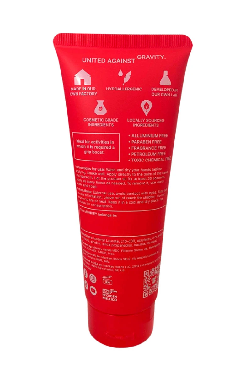 Monkey Hands Grip Aid - Sticky (100ml) 4 Monkey Hands Grip Aid - Sticky (100ml) - Image 2