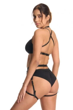 Bandurska Slow Dancing Garter Belt - Black -Clothing Store slow dancing garter belt2