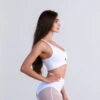 REV ACTIV Pleasure Mesh Shorts - White -Clothing Store spodenki z siatki biale
