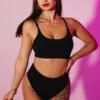 Pole Addict Bliss Top - Black -Clothing Store top bliss b 2