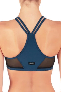 Dragonfly Victoria Sports Bra - Petrol Mesh -Clothing Store vmp3
